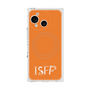 プレミアムスクエアケース with SnapMag［ オリジナル - ISFP 冒険家 - アルファベット - オレンジ ］