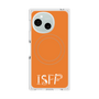 プレミアムスクエアケース with SnapMag［ オリジナル - ISFP 冒険家 - アルファベット - オレンジ ］