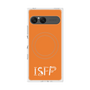 プレミアムスクエアケース with SnapMag［ オリジナル - ISFP 冒険家 - アルファベット - オレンジ ］