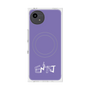 プレミアムスクエアケース with SnapMag［ オリジナル - ENTJ 指揮官 - アルファベット - パープル ］
