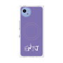 プレミアムスクエアケース with SnapMag［ オリジナル - ENTJ 指揮官 - アルファベット - パープル ］