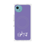 プレミアムスクエアケース with SnapMag［ オリジナル - ENTJ 指揮官 - アルファベット - パープル ］