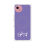 プレミアムスクエアケース with SnapMag［ オリジナル - ENTJ 指揮官 - アルファベット - パープル ］