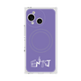 プレミアムスクエアケース with SnapMag［ オリジナル - ENTJ 指揮官 - アルファベット - パープル ］
