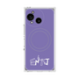 プレミアムスクエアケース with SnapMag［ オリジナル - ENTJ 指揮官 - アルファベット - パープル ］