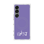 プレミアムスクエアケース with SnapMag［ オリジナル - ENTJ 指揮官 - アルファベット - パープル ］