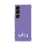 プレミアムスクエアケース with SnapMag［ オリジナル - ENTJ 指揮官 - アルファベット - パープル ］