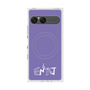 プレミアムスクエアケース with SnapMag［ オリジナル - ENTJ 指揮官 - アルファベット - パープル ］