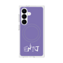 プレミアムスクエアケース with SnapMag［ オリジナル - ENTJ 指揮官 - アルファベット - パープル ］