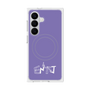 プレミアムスクエアケース with SnapMag［ オリジナル - ENTJ 指揮官 - アルファベット - パープル ］