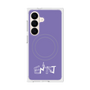 プレミアムスクエアケース with SnapMag［ オリジナル - ENTJ 指揮官 - アルファベット - パープル ］