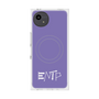 プレミアムスクエアケース with SnapMag［ オリジナル - ENTP 討論者 - アルファベット - パープル ］