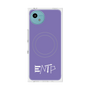 プレミアムスクエアケース with SnapMag［ オリジナル - ENTP 討論者 - アルファベット - パープル ］