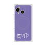 プレミアムスクエアケース with SnapMag［ オリジナル - ENTP 討論者 - アルファベット - パープル ］