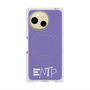 プレミアムスクエアケース with SnapMag［ オリジナル - ENTP 討論者 - アルファベット - パープル ］
