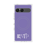 プレミアムスクエアケース with SnapMag［ オリジナル - ENTP 討論者 - アルファベット - パープル ］