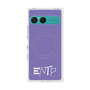 プレミアムスクエアケース with SnapMag［ オリジナル - ENTP 討論者 - アルファベット - パープル ］