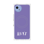 プレミアムスクエアケース with SnapMag［ オリジナル - INTJ 建築家 - アルファベット - パープル ］