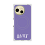 プレミアムスクエアケース with SnapMag［ オリジナル - INTJ 建築家 - アルファベット - パープル ］