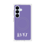 プレミアムスクエアケース with SnapMag［ オリジナル - INTJ 建築家 - アルファベット - パープル ］