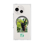 プレミアムスクエアケース with SnapMag［ Green Future Project - Brown-headed Spider Monkey ］