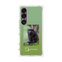 プレミアムスクエアケース with SnapMag［ Green Future Project - Black-mantled Tamarin ］