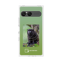 プレミアムスクエアケース with SnapMag［ Green Future Project - Black-mantled Tamarin ］