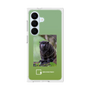 プレミアムスクエアケース with SnapMag［ Green Future Project - Black-mantled Tamarin ］