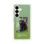 プレミアムスクエアケース with SnapMag［ Green Future Project - Black-mantled Tamarin ］