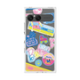 プレミアムスクエアケース with SnapMag［ Barbie - ステッカー ］