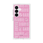 プレミアムスクエアケース with SnapMag［ Barbie - ロゴパターン3 ］