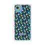 プレミアムスクエアケース with SnapMag［ ANNA SUI - HEARTS VINE - BLUE ］