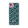 プレミアムスクエアケース with SnapMag［ ANNA SUI - HEARTS VINE - BLUE ］