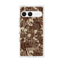 プレミアムスクエアケース with SnapMag［ ANNA SUI - STITCHED FLORAL ］