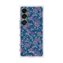 プレミアムスクエアケース with SnapMag［ 日比谷花壇 - FloralSymphony - ネイビー ］