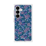 プレミアムスクエアケース with SnapMag［ 日比谷花壇 - FloralSymphony - ネイビー ］