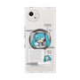 プレミアムスクエアケース with SnapMag［ しろたん×初音ミク - 初音ミク - インフォグラフィック ］