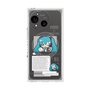 プレミアムスクエアケース with SnapMag［ しろたん×初音ミク - 初音ミク - インフォグラフィック ］