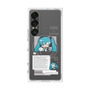 プレミアムスクエアケース with SnapMag［ しろたん×初音ミク - 初音ミク - インフォグラフィック ］