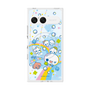 プレミアムスクエアケース with SnapMag［ ぷくぷくあわわちゃん - レインボー ］
