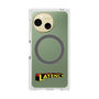 プレミアムスクエアケース with SnapMag［ LATENCY - Rock logo ］