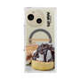 プレミアムスクエアケース with SnapMag［ ヴィレッジヴァンガードダイナー - チョコレート&クリームチーズパンケーキ ］