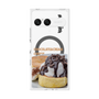プレミアムスクエアケース with SnapMag［ ヴィレッジヴァンガードダイナー - チョコレート&クリームチーズパンケーキ ］