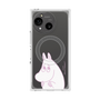 プレミアムスクエアケース with SnapMag［ MOOMIN - Fearful face ］