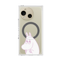 プレミアムスクエアケース with SnapMag［ MOOMIN - Fearful face ］