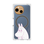 プレミアムスクエアケース with SnapMag［ MOOMIN - Fearful face ］