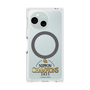 プレミアムスクエアケース with SnapMag［ 福岡ソフトバンクホークス - NIPPON CHAMPIONS 2025 ロゴ - クリア ］