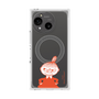 プレミアムスクエアケース with SnapMag［ MOOMIN - Little My - Grinning face ］