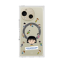 プレミアムスクエアケース with SnapMag［ ちびまる子ちゃん - まる子とお友達 - クリア ］