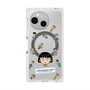 プレミアムスクエアケース with SnapMag［ ちびまる子ちゃん - まる子とお友達 - クリア ］